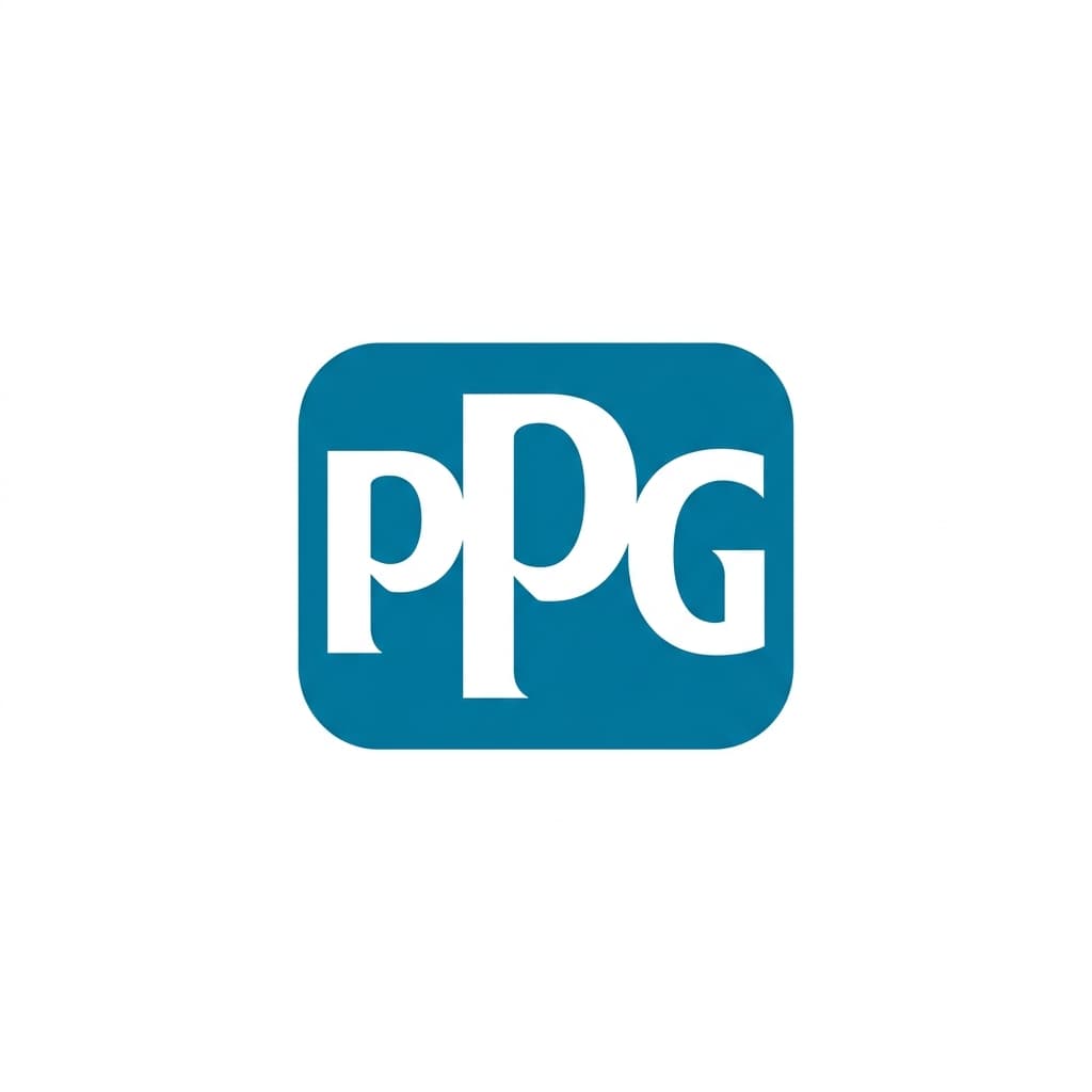 Logo de PPG, cliente de 3P-SI Servicios Inteligentes